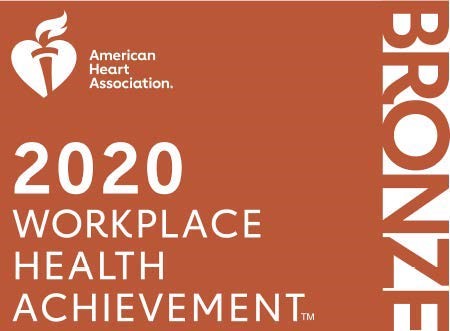 c.t. male AHA Bronze Recognition banner