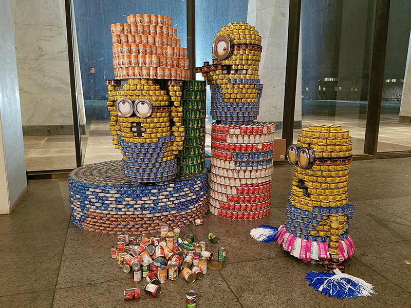 canstruction minions entry 2017